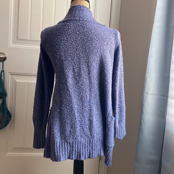 Comfy Purple Knitted Cardigan - Picture 2 of 4